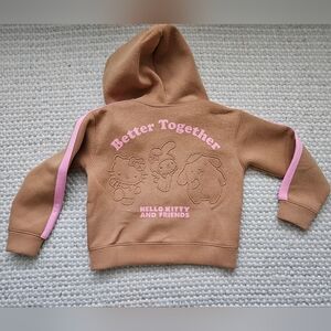 NWT H&M Scuba Jacket w/ Hello Kitty & Friends 6X/7